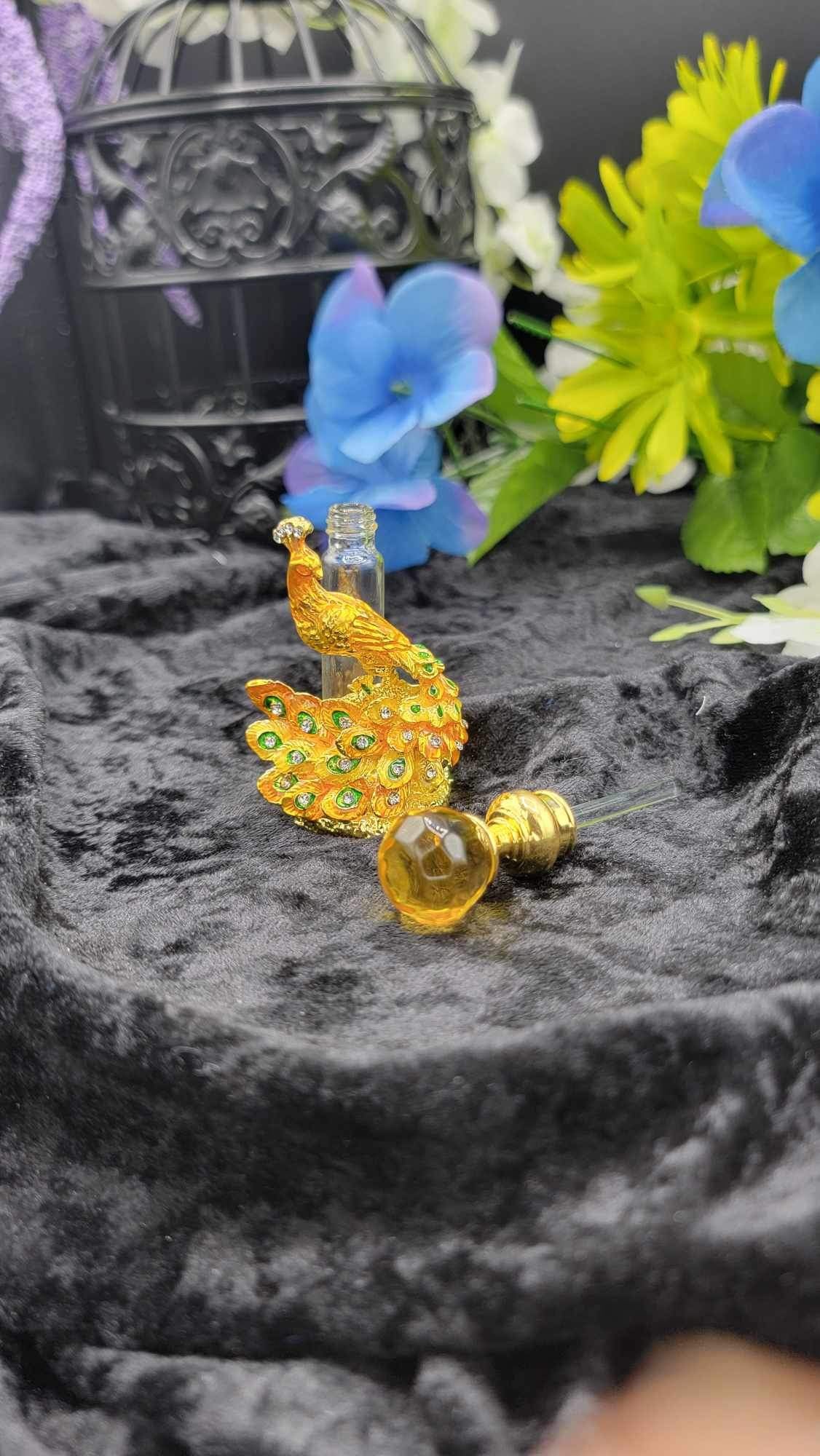 Peacock Perfume Bottle