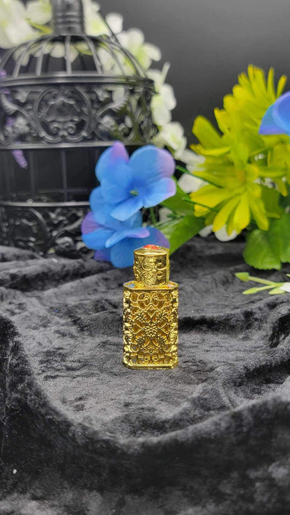 Gold Perfume Bottle