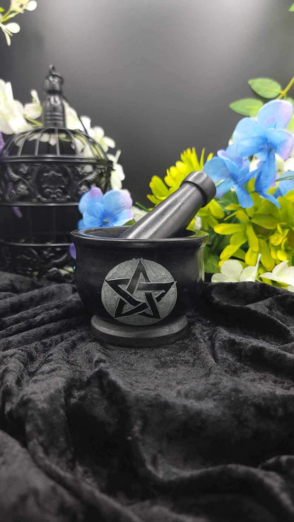 Star Stone Mortar & Pestle