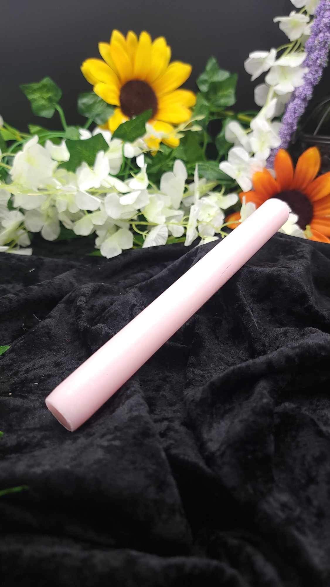 Pink Pillar Candle