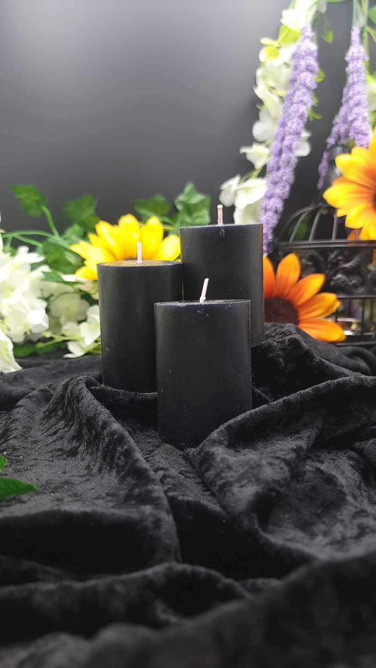 Black Altar Candle