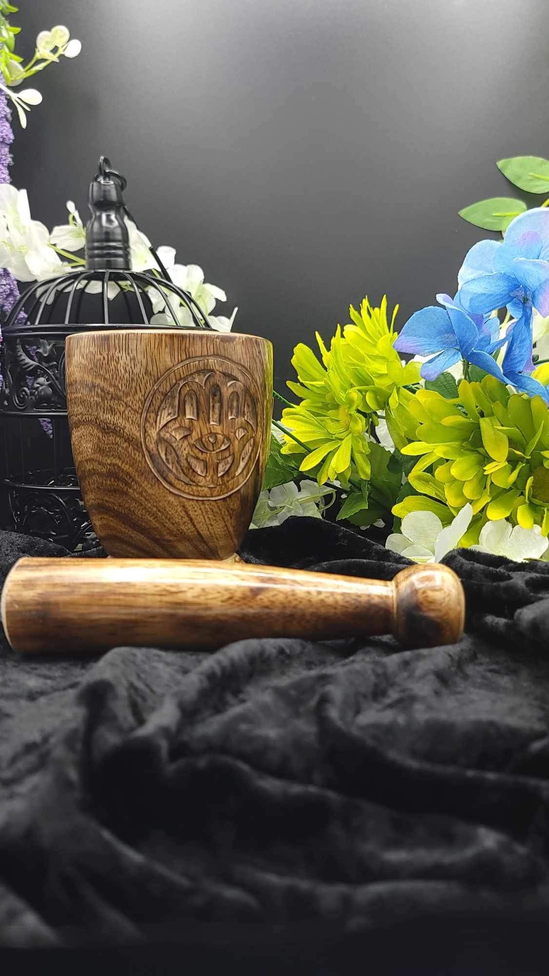 Hamsa Hand Mortar & Pestles