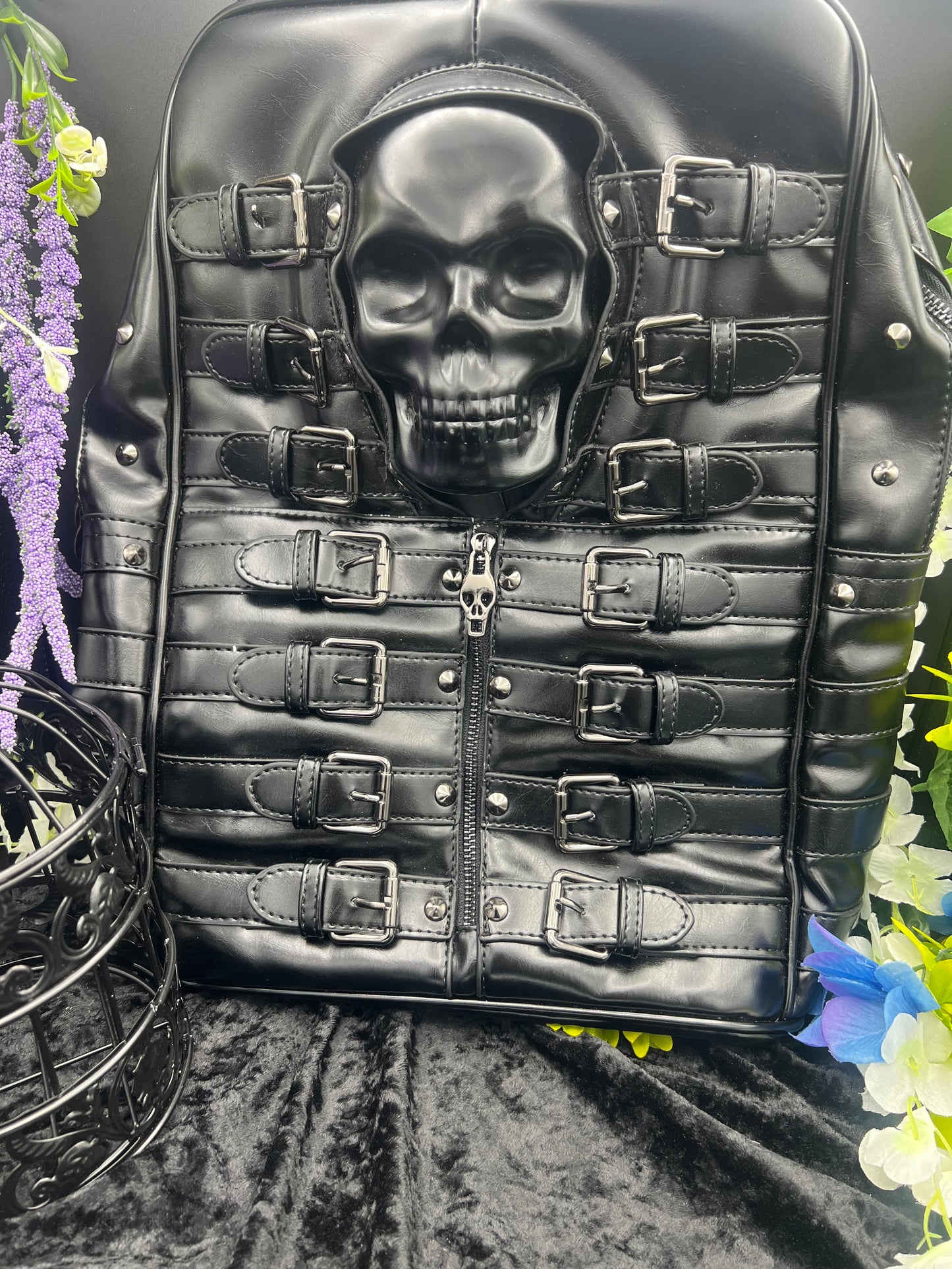 Skull Punk Bookbag