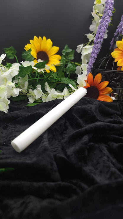 White Pillar Candle