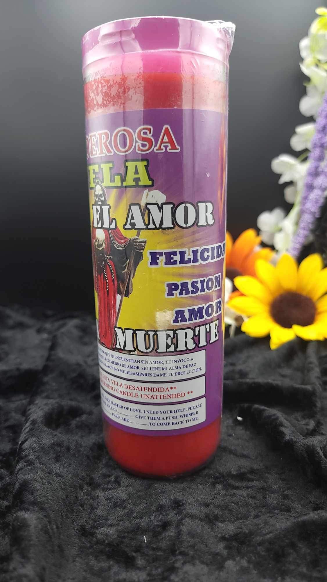 Santa Muerte Candle