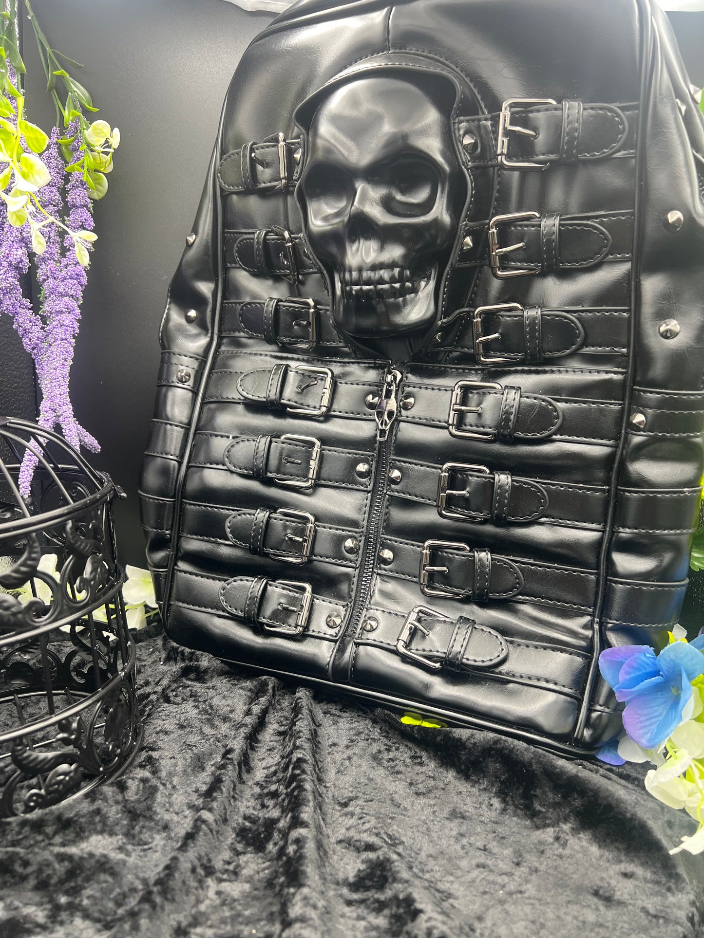 Skull Punk Bookbag