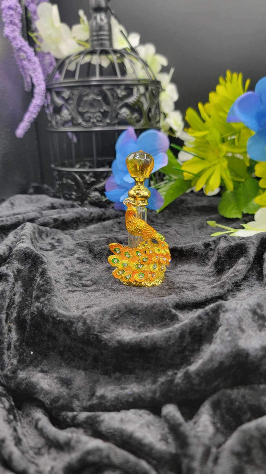 Peacock Perfume Bottle