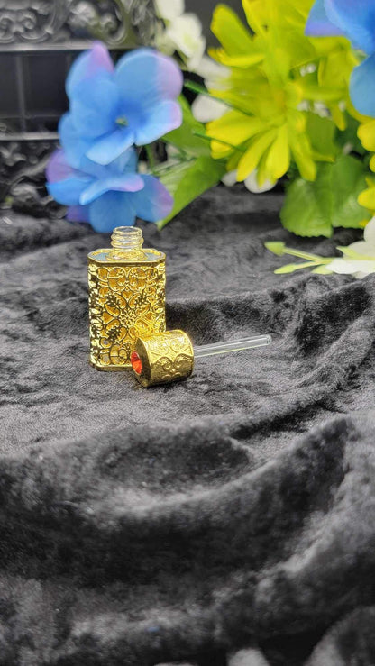 Gold Perfume Bottle