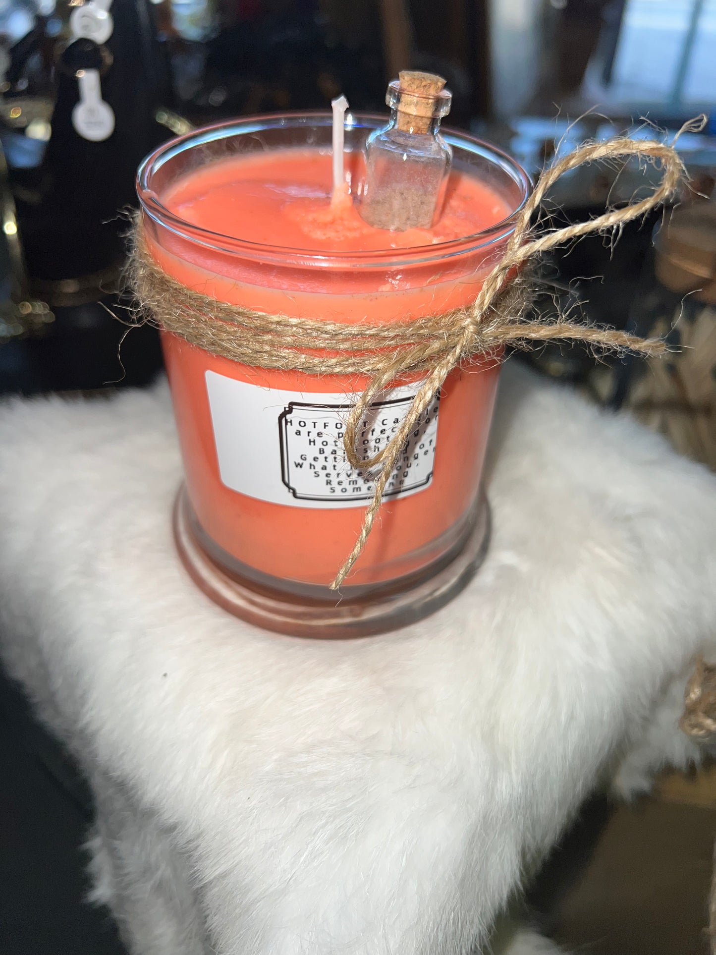 Hotfoot Candle