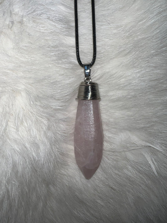 Rose Quartz Pendent