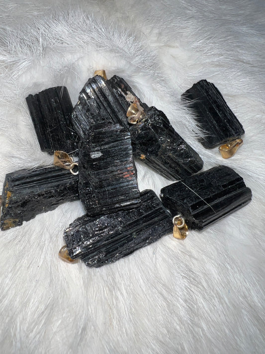 Black Tourmaline Pendant