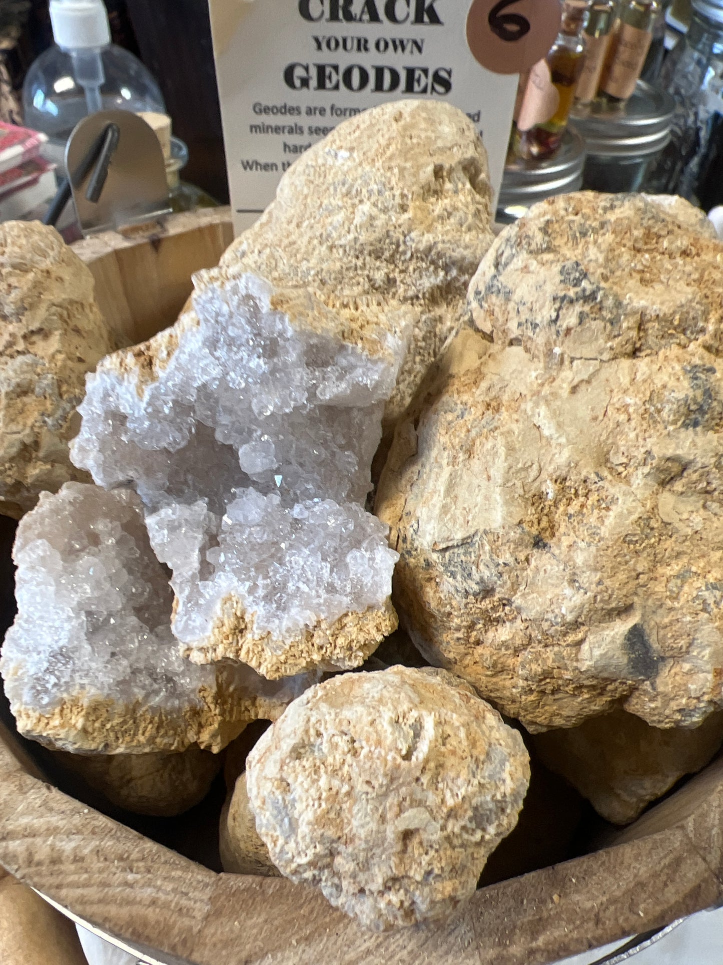 Crack Your Own Geodes